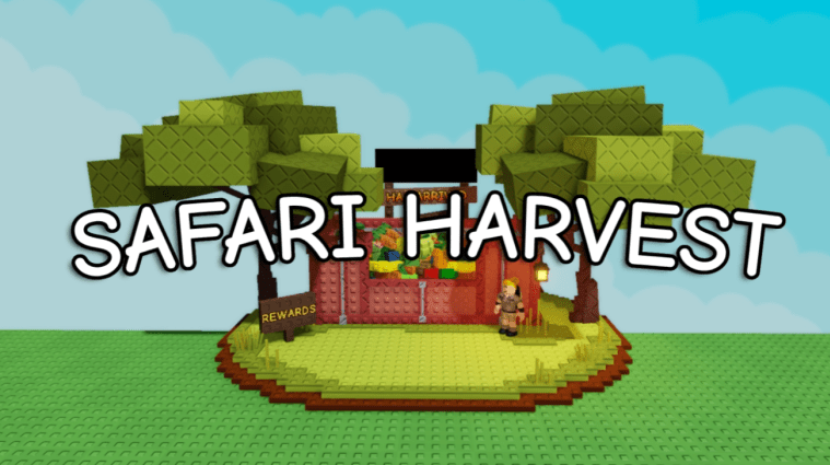 Safari Harvest Event grow a garden
